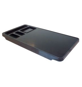 Plateau de courtoisie noir 39,7x20x2,7 cm Maestro Jvd