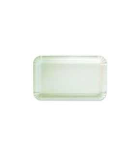 Ravier rectangulaire blanc carton 13x20 cm (250 pièces)