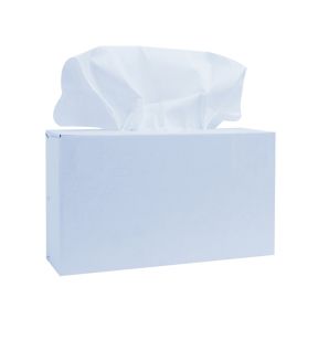 Torchon jetable blanc non tissé 35x50 cm Softclean (100 pièces)