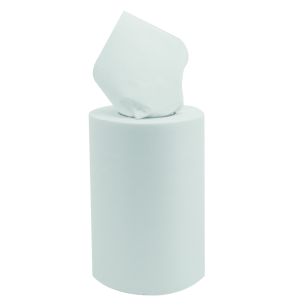 Bobine à dévidage central blanc ouate de cellulose 19,4x25 cm (9 pièces)