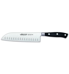Mes santoku 18 staal POM effen Riviera Arcos