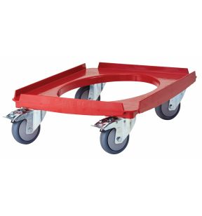 Socle rouleur sans poignée plastique 62,5x42x17 cm Cam Gobox Cambro