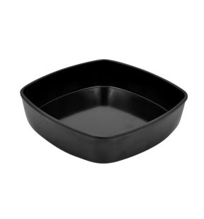 Saladier carré noir mélamine 18,8 cm Mezze Dalebrook
