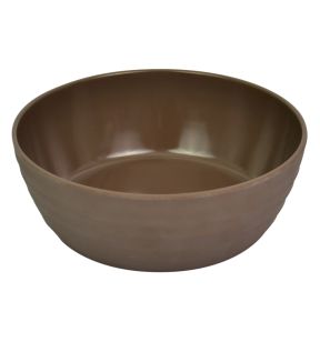 Saladier carré gris mélamine 20 cm Ripple Dalebrook