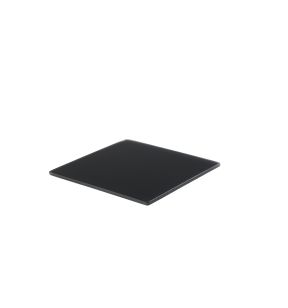 Plateau carré gris résine Nacryl® 30 cm Mealplak