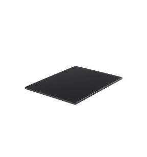 Plateau rectangulaire gris résine Nacryl® 39,5 cm Mealplak