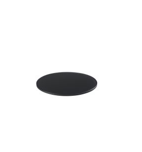 Plateau rond gris résine Nacryl® Ø 30 cm Mealplak