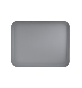 Dienblad polyester grijs x36 Poly Str Profil Mat Platex