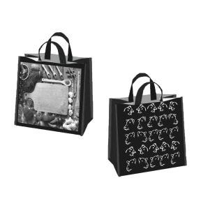 Sac plastique blanc 37,5x34,5 cm (50 pièces)