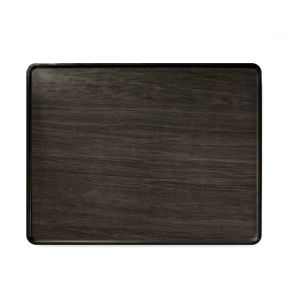 Plateau polyester noir 46x36 cm Poly Styl Platex