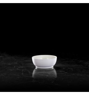 Bol rond blanc mélamine 76 cl Ø 15 cm Wave Platex
