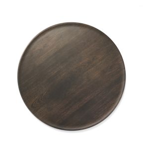 Planche mélamine marron Ø 32,5 cm Matt Platex