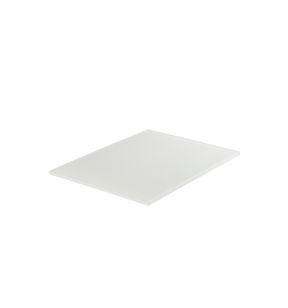 Plateau rectangulaire blanc résine Nacryl® 39,5 cm Mealplak