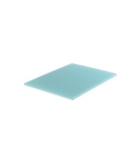 Plateau rectangulaire bleu résine Nacryl® 39,5 cm Mealplak