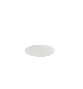 Plateau rond blanc résine Nacryl® Ø 24,5 cm Mealplak