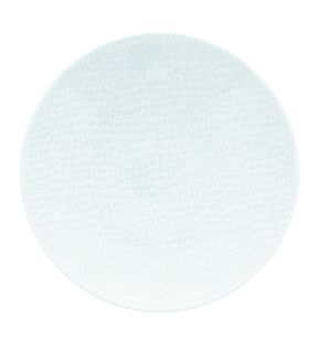 Assiette coupe creuse rond blanc porcelaine vitrifiée Ø 25 cm Ripple  Astera