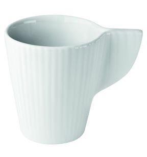 Tasse à expresso rond blanc porcelaine culinaire 9 cl Canopee Pillivuyt