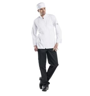 Veste homme blanc S Monza Chaud Devant
