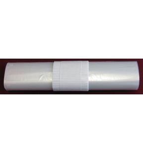 Monsterzak plastic doorzichtig x30 22 micron (100 eenheden)