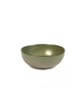 Coupelle rond vert grès émaillé Ø 13 cm Surface Serax