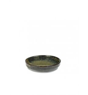 Assiette coupe creuse rond gris grès émaillé Ø 9 cm Surface Serax