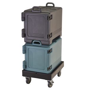 Socle rouleur sans poignée plastique 65,5x49x26,5 cm Cambro