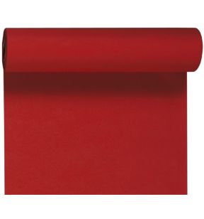 Rouleau tête à tête rouge non tissé 0,4x24 m Dunicel Duni