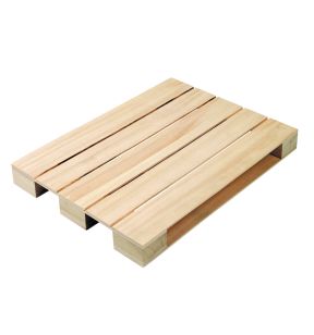 Dienblad rechthoekig beige hout xx4.1 Solia