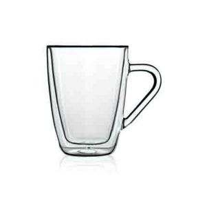 Mok rond doorzichtig borosilicaatglas 32 cl Ø 8.5 Thermic Glass Luigi Bormioli