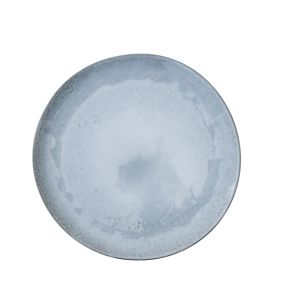 Assiette plate rond bleu grès émaillé Ø 28 cm Sky Pro.mundi
