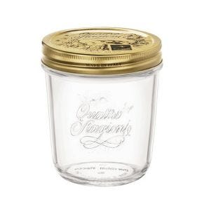 Bocal avec couvercle hermétique rond or verre 32 cl Quattro Stagioni Bormioli Rocco