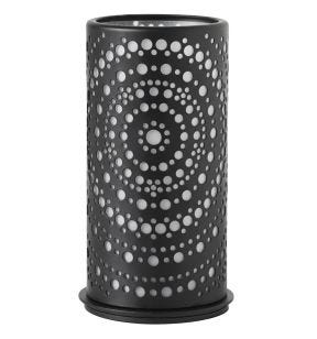Photophore rond noir Ø 7,5 cm 14 cm Billy Duni