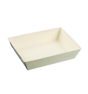 Bakje rechthoekig beige x13.5 70 cl Solia (50 eenheden)