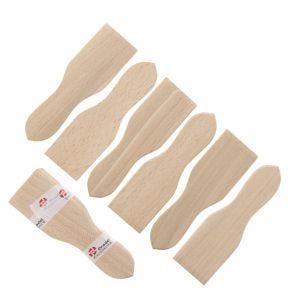 Spatule bois (6 pièces)