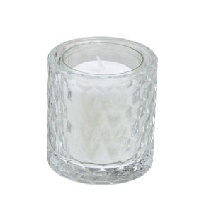 Photophore rond transparent Ø 7 cm 7,5 cm Spaas