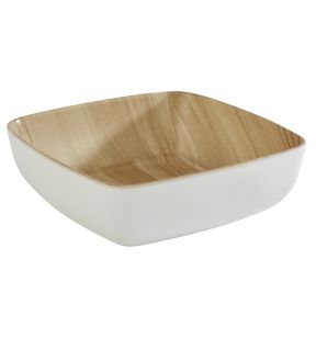 Corbeille mélamine blanc 16,5x16,5x5,5 cm Frida Aps