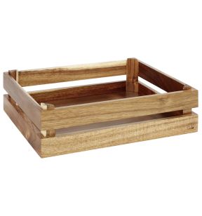Caisse GN 1/2 bois 35x29x10,5 cm Superbox Aps