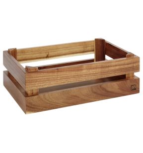 Caisse GN 1/4 bois 29x18,5x10,5 cm Superbox Aps