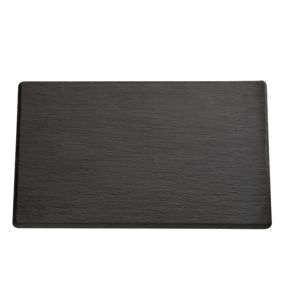 Plateau mélamine noir 53x32,5 cm Slate Aps