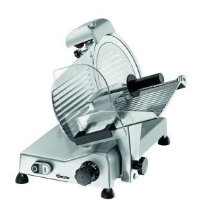 Trancheur gris ECO 250 mm courroie 140 W 230v Bartscher
