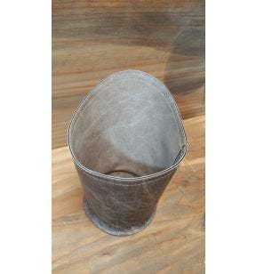 Korf rond chocoladebruin PVC Ø 10 x10 Sonoclean Sonolys
