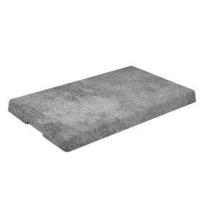 Schotel gn 1/4 rechthoekig grijs melamine 26.5 Urban Dalebrook