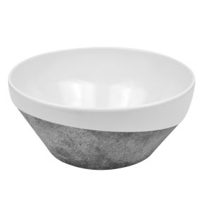 Saladier rond gris mélamine Ø 28 cm Urban Dalebrook
