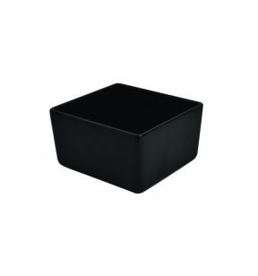 Bac rectangulaire noir mélamine 16,2 cm Chunky Crock Dalebrook