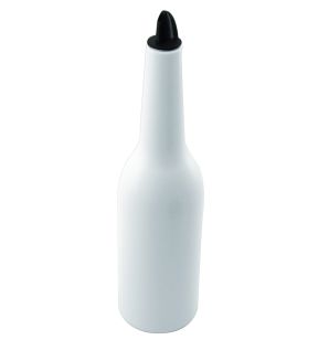 Fles met schenktuit wit Ø 8 32 0.75 cl The Bars