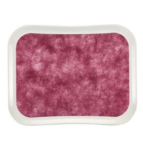 Plateau polyester rouge 45,7x35,5 cm Versatray Century Fun Cambro