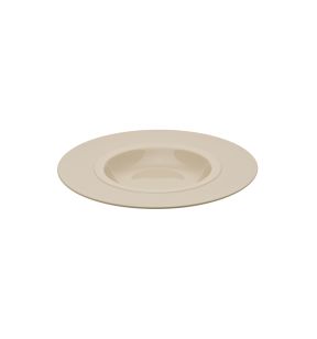 Assiette creuse rond beige grès émaillé Ø 26 cm Bahia Degrenne