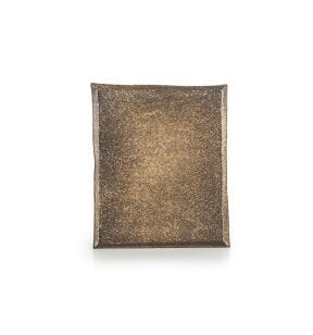 Plat bord rechthoekig brons culinair x17.5 Solstice Revol