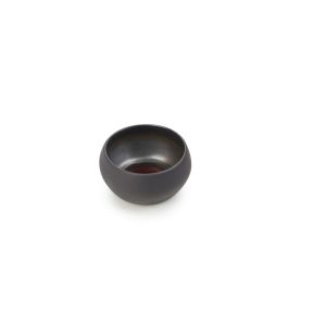Bol rond noir porcelaine culinaire Ø 8,8 cm Solstice Revol