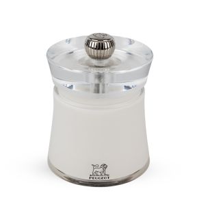 Moulin à sel blanc Ø 6 mm 7,8 cm Bali Peugeot Saveurs